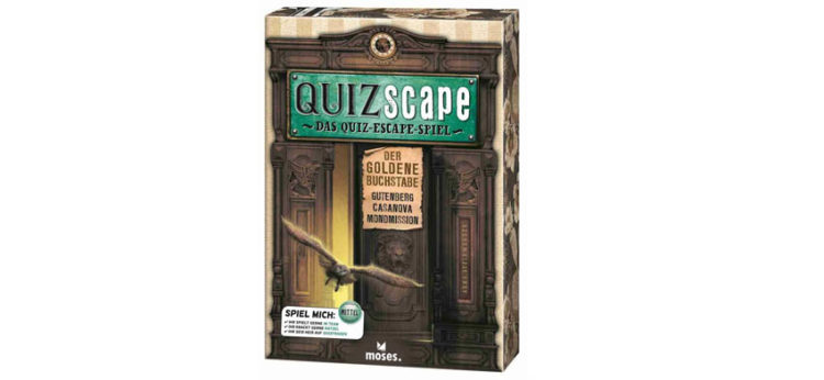 QUIZscape 2 – Der goldene Buchstabe